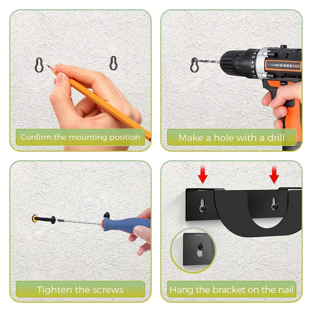 1 шт. Настенный держатель для угловой шлифмашины, металлический полировальный станок, стойка для хранения, организация аппаратного инструмента