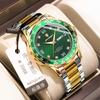 Swiss Mens Fashion Watch With Reflective Glass Waterproof For Daily Use