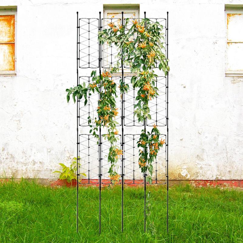 Garden Trellis for Climbing Plants Sturdy Plant Trellis Lattice Stake for Potted Plant Trellis Support Frame Gardening Supplies