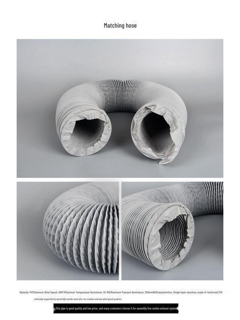 Паяльный вытяжной колпак Соединитель раструба для удаления дыма - Доступен в размерах 2,5, 3 и 4 дюйма