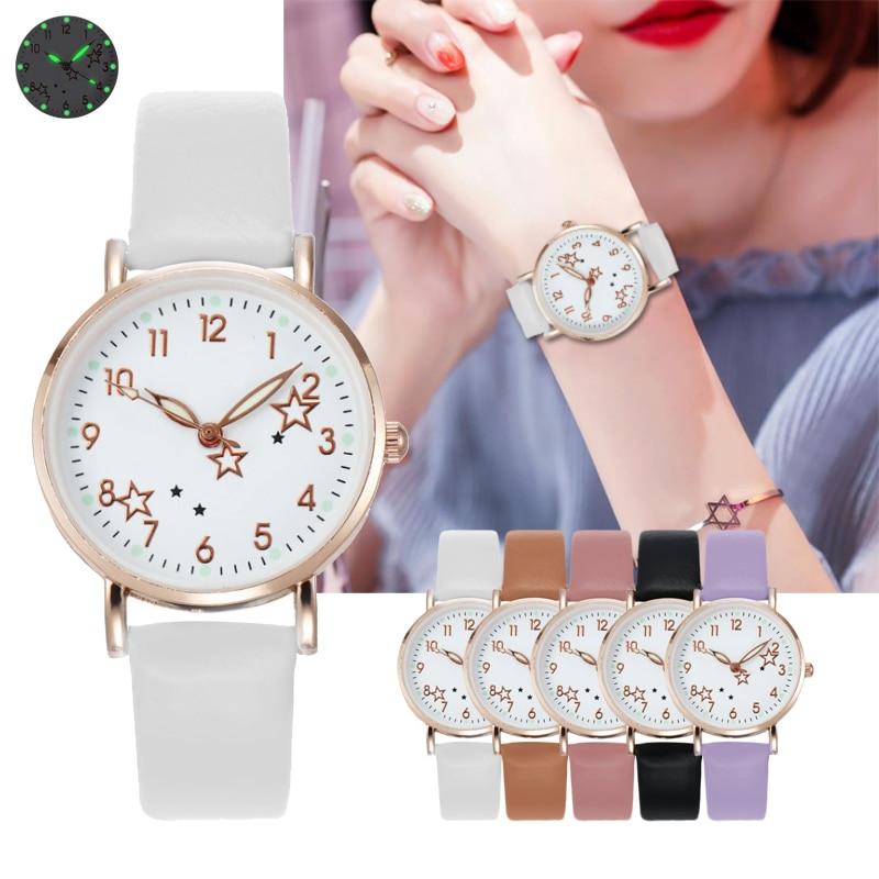New Watch Women Simple Classic Fashion Small Dial Women's Watches Leather Strap Quartz Clock Wrist Watches Gift