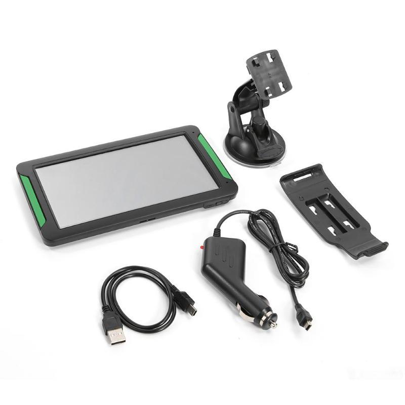 Автомобильный GPS-навигатор S7, 7 дюймов, сенсорный экран, 8 ГБ, портативный 3D GPS-навигатор, FM-передатчик, новейшая карта Европы для автомобиля, грузовика