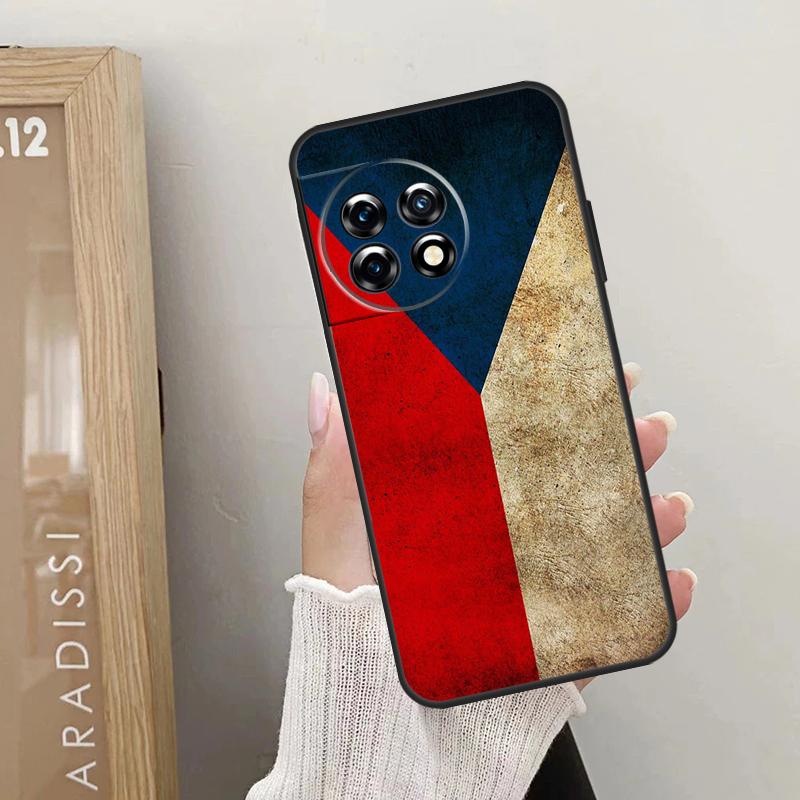 Чехия Чехол с флагом Чехии для OnePlus 12R 12 11 9 10 Pro 10R 10T OnePlus Nord 3 2T N10 N20 CE 2 Lite CE4 Обложка
