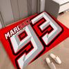 M-Marquezs-s 93 Logo Entrance Door Mat Washable Non-Slip Living Room Sofa Chairs Area Mat Kitchen Welcome Doormat
