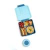 Plastic Lunch Box with Stainless Steel Soup Bowl Leak-Proof Microwave Oven Heating Bento Box Picnic School Office Food Container