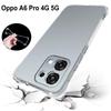 EUCAGR Чехол для Oppo A6 Pro 5G с воздушной подушкой, противоударный, с подушкой безопасности, прозрачная силиконовая задняя крышка, мягкий чехол для телефона для Oppo A6Pro 4G CPH2799
