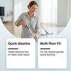 10PCS Bio-Enzyme Floor Effervescent Tablets Water Soluble Multi-material Applicable Mild Stain Removal Fresh Scent Household Cleaning Tablets
