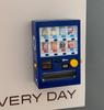 Miniature Vision Chart Light Sign Fridge Magnet Convenience Store Beverage Vending Machine Hole Board Magnetic Stick-On Decals