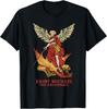 New Limited St Michael the Archangel Catholic T-Shirt Tops Tee