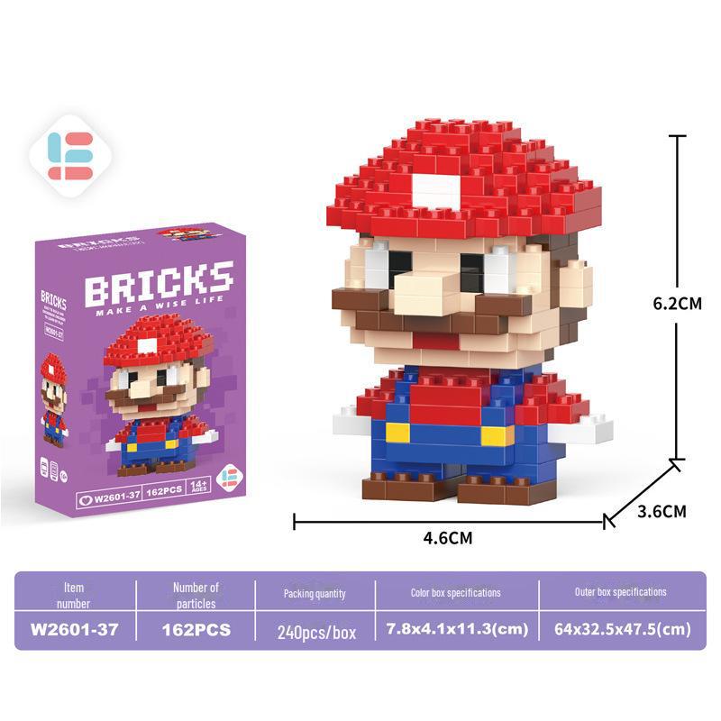 Строительные блоки из алмазных частиц «Китайский маджонг» Guochao — детский образовательный набор