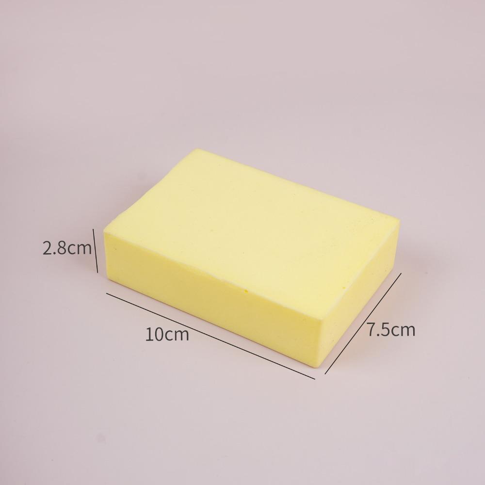 Wet and Soft Square Bread Squeeze Toy Slow Recovery Slow Rebound Toy New Simulation Bread Toy