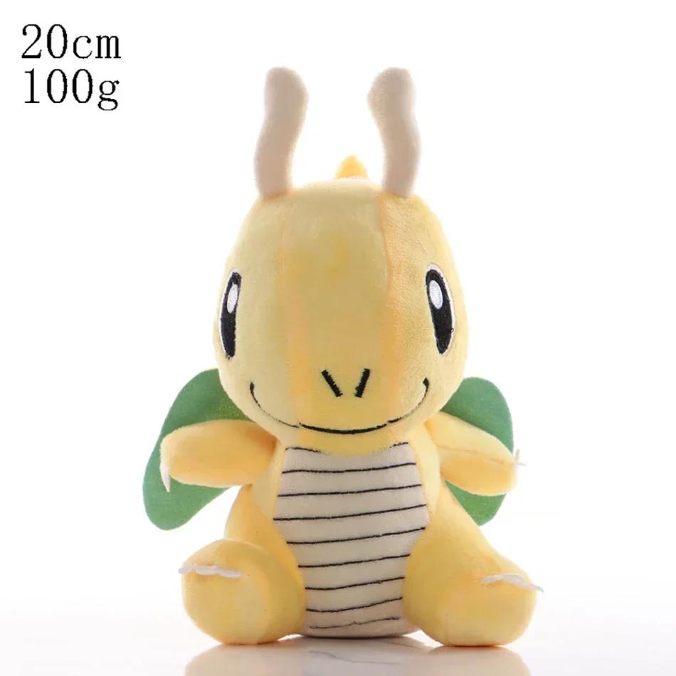 *20CM Plush Pikachu Dolls Kawaii Anime Pokémon Pichu Short Stuffed Toys Cute Cartoon TOMY Pokmon Children Birthday Gift