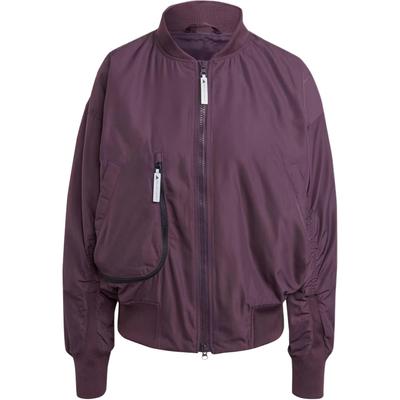 Stella McCartney Sportswear Woven Bomber Jacket Women Jacket Mineral-Red IW9891