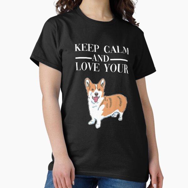 Funny Welsh Corgi Dog Shirt Gift Classic T-Shirt