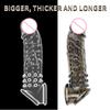 Хрустальный волчий зуб Мужской усиливающий набор рукавов - Забавная игрушка для пар, Продукт для взрослого удовольствия
