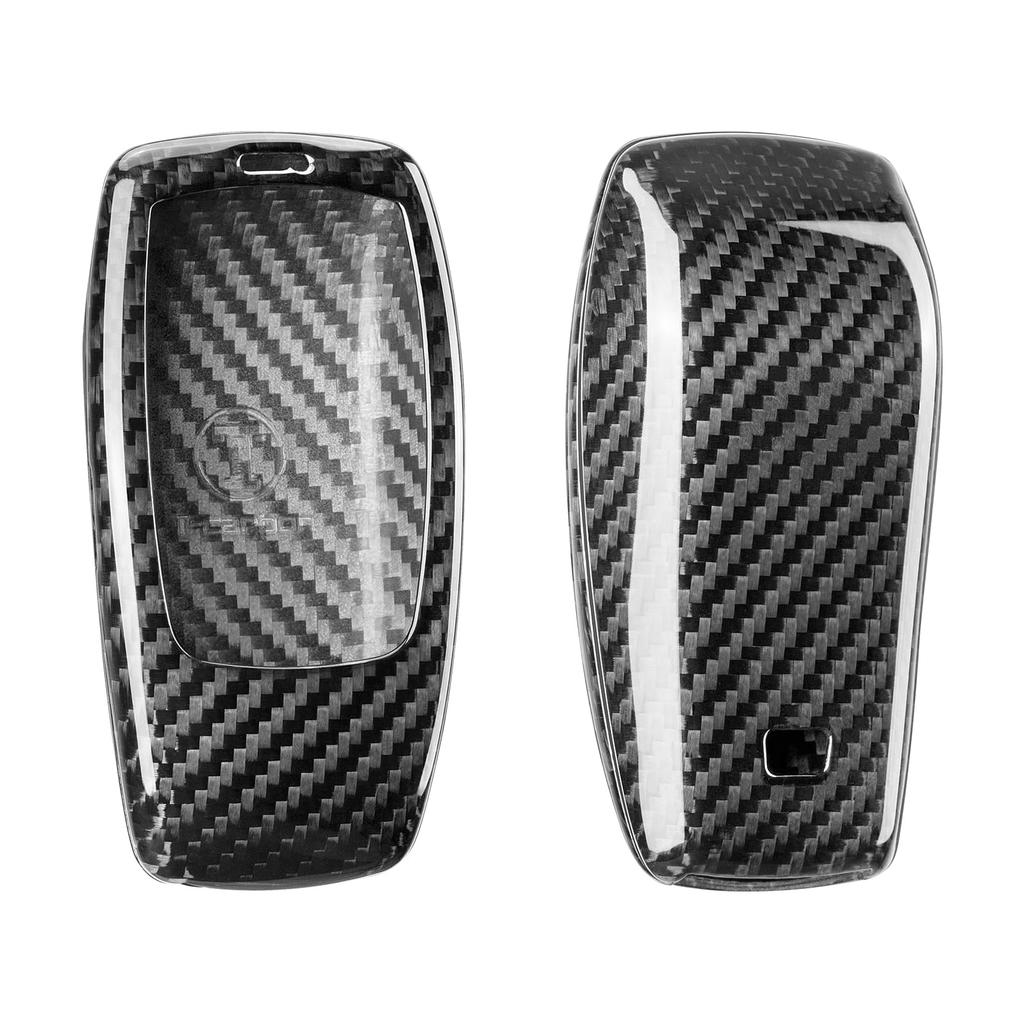 [T-carbon] Чехол для брелока Mercedes Benz, подходящий к корпусу ключа, корпус ключа из углеродного волокна E350E450C300CLA250GLB250GLC300CLS4502016-2021202220232024