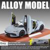 Новый 1:24 Gemera GT Sports Car Alloy Diecast Metal Model Car Sound & Light Детская игрушечная машинка Коллекционные подарки на день рождения для мальчика Mini