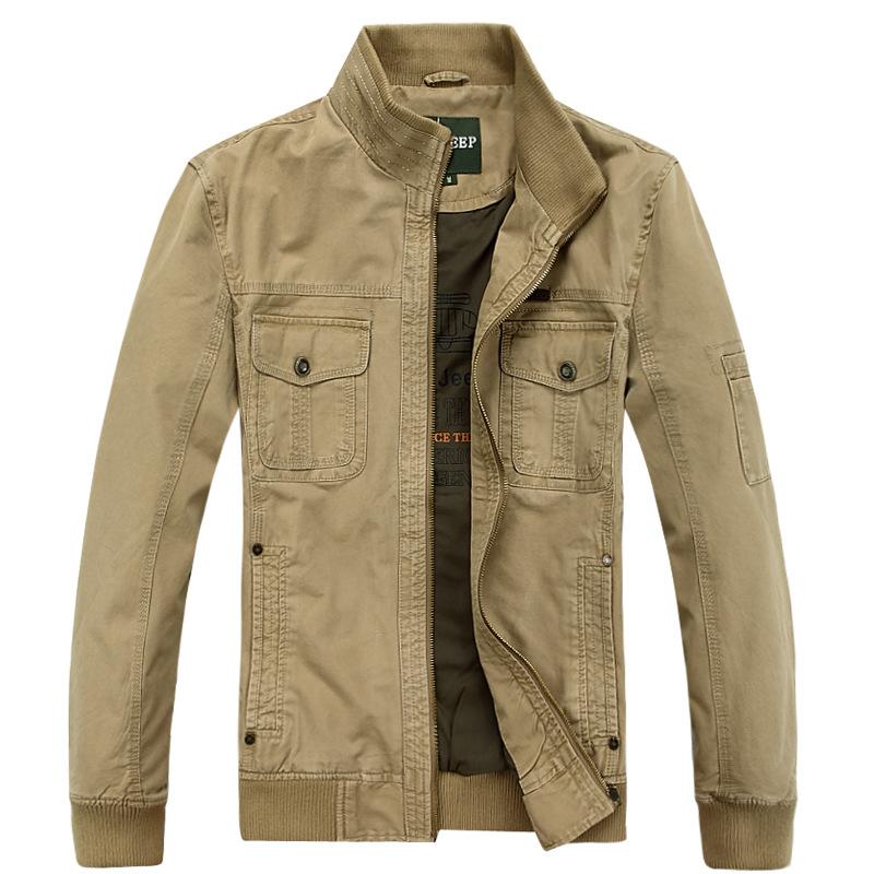 Men's Autumn and Winter New Casual Jacket Men's Loose Large Size Coat Youth Short New Washed Jacket Men's