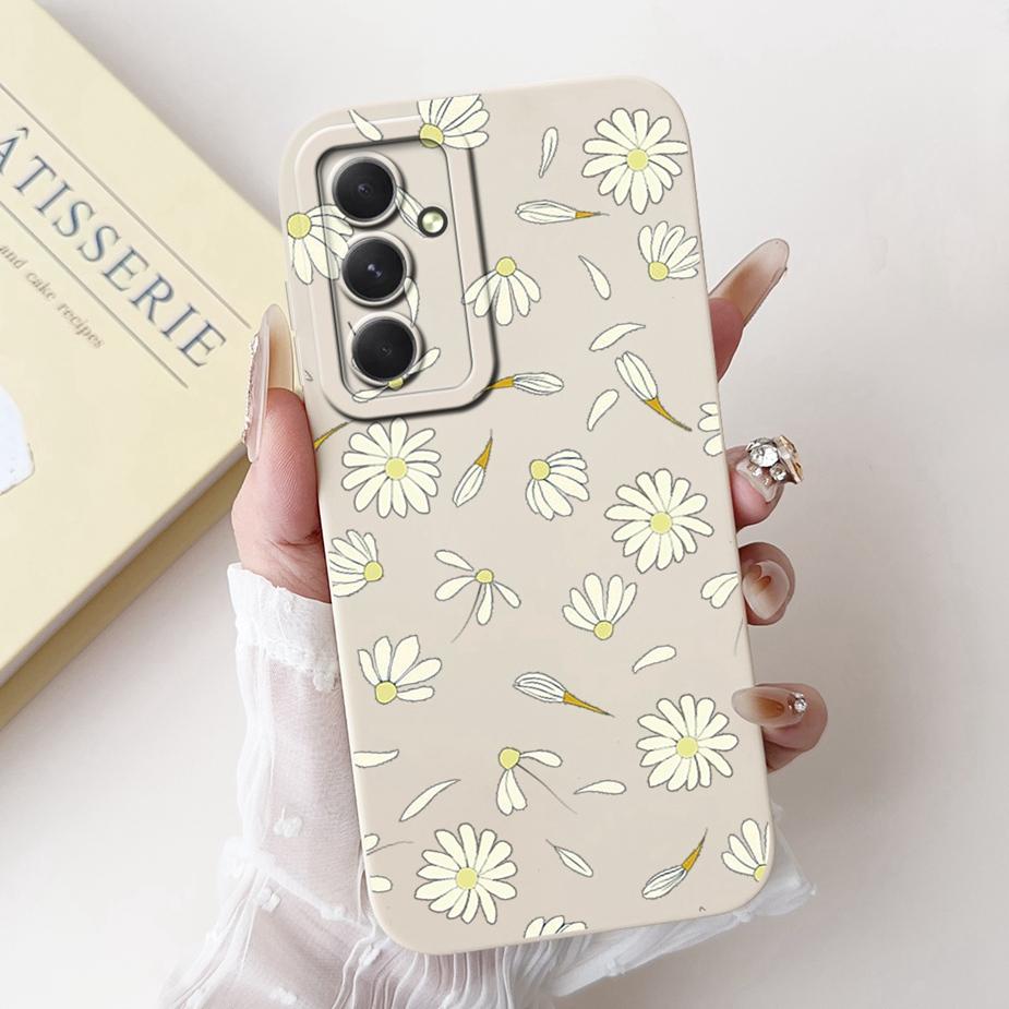 Чехол для Samsung Galaxy S24 FE 5G SM-S721B Роскошный подсолнух Красивые девушки Чехол Мягкий ТПУ Чехол для телефона Для Samsung S24 FE S24FE Сумки
