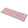 ABS Keycaps 108 Keys Double Layer Two Color Light Transmission Keycap for 61 87 104 108 Keys