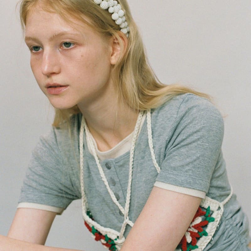 ПОТРЯСАЮЩИЙ ОБОДОК ДЛЯ ВОЛОС РУЧНОЙ РАБОТЫ_BLOOM_CREAM