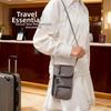 RFID-блокирующая сумка на шею для телефона Регулируемый ремешок Кошелек на шею Хранение документов