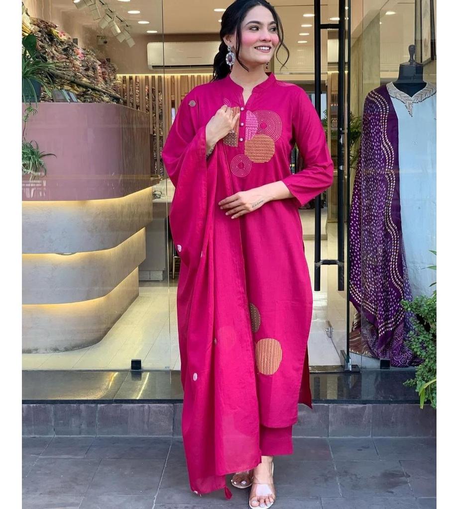 Indian Bollywood Top Tunic Straight Kurta Salwar Kameez Set Pakistani Party Wear Ethnic Kurti