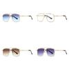 Mens Classic Square Metal Sunglasses With Gray Lenses For Outdoor Activities And Parties