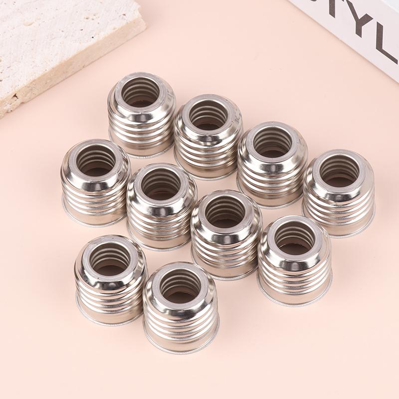 10 шт. 110 В от E27 до E14, держатель лампы, конвертер, огнестойкая розетка, цоколь, преобразователи, адаптер для лампочки, аксессуары для освещения