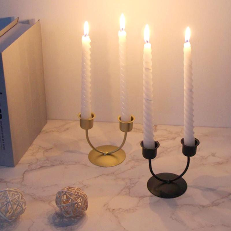 1 шт. подсвечник украшение праздничные принадлежности Y-образные свадебные украшения U-образные праздничные подарки металлический подсвечник украшения для дома