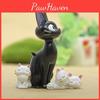 Black Cat Resin Figurine Set With Creative Desk Decor For Couples And Giftgiving