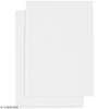 White Double-sided Adhesive Foam Sheet - 10.5 X 14.8 Cm - 5 Pcs