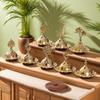 Gold Mini Censer Holder Zinc Zinc Alloy Aromatherapy Burner Creative Metal Incense Burner  Middle East