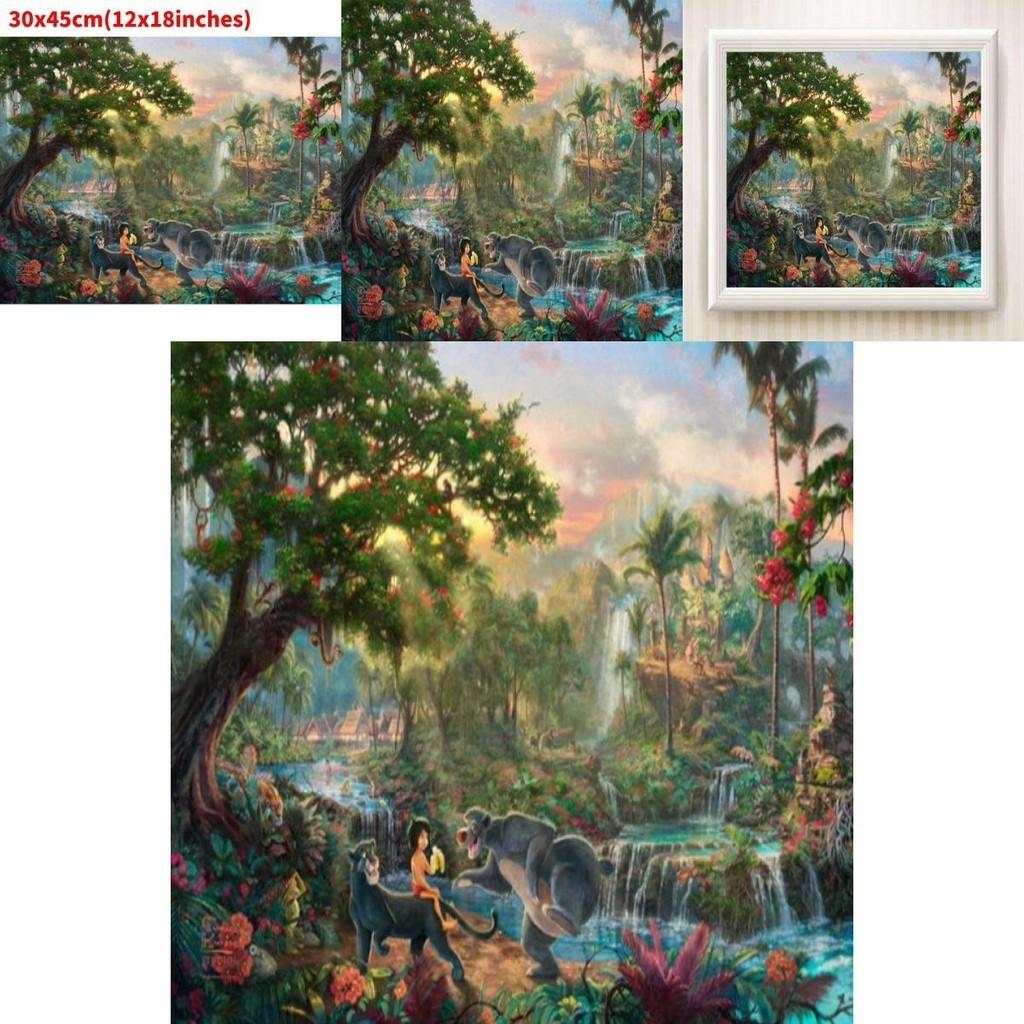 Холст Настенное Искусство Принцесса Русалочка Для Современного Сказочного Декора Спальни Мультяшный Стиль Красочная Картина С Рамкой Распылением Различные Размеры