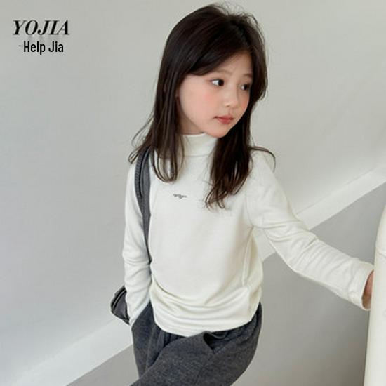 YOJIA Зима 2025 Модный флисовый костюм-двойка для девочек