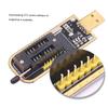 CH341A USB Programmer EEPROM BIOS Flasher Programmable Logic Circuits with SOP8 Flash Clip Suitable for 24 25 Series