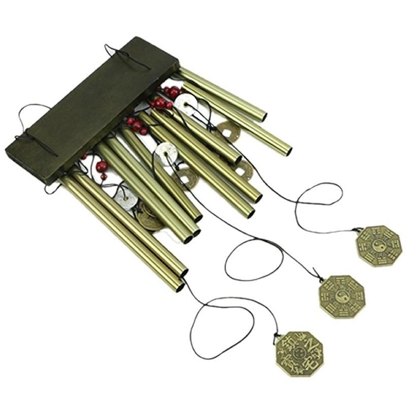 1 Pcs Wind Chimes Home 4/10/27 Tubes Bells Copper Yard Garden Outdoor Living Decor Gift Windchimes