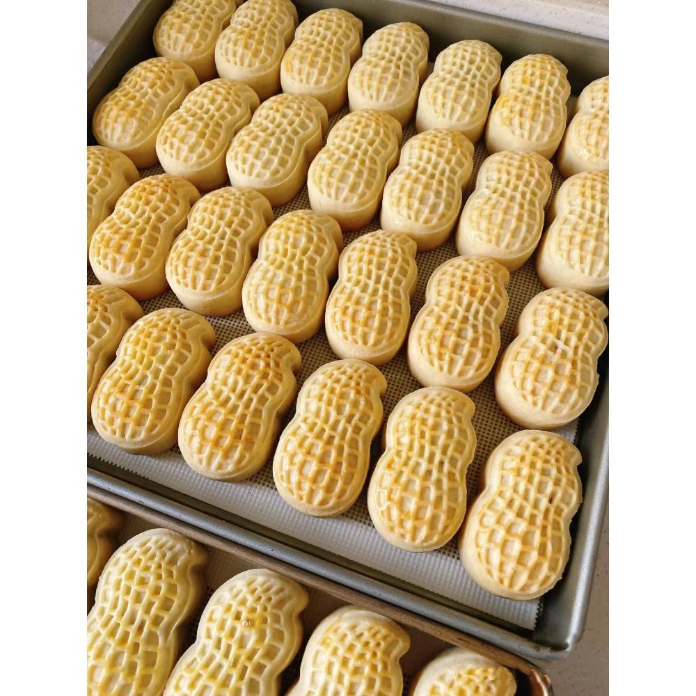 30 г 50 г 75 г Мини-форма для лунного пирога в форме арахиса Формочка для печенья Рамка Креативный торт Хрустящая выпечка Десерт Выпечка Аксессуары Гаджеты