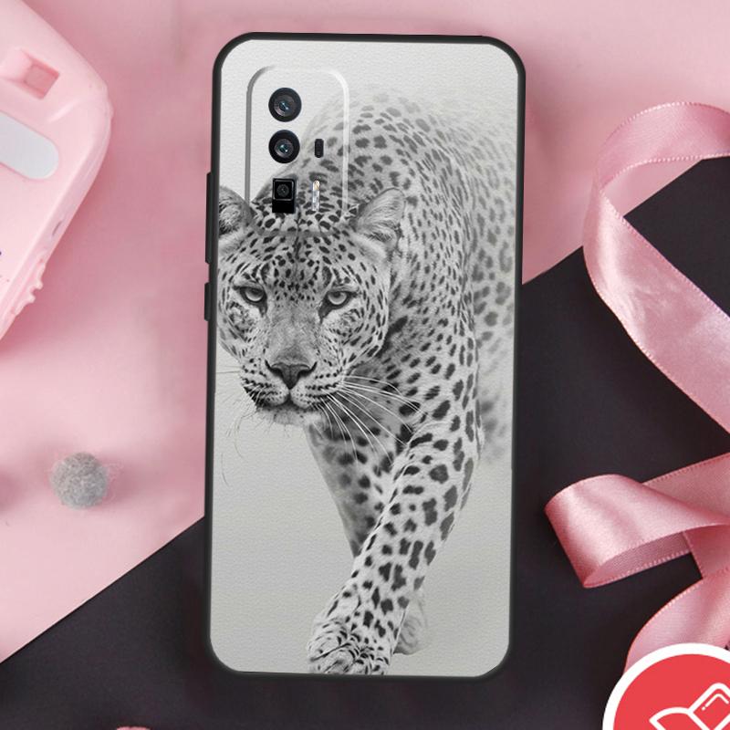 Чехол Животное Леопард Тигр Лев Для Xiaomi 13 14 Ultra 11T 12T 13T Pro 12 Lite POCO X6 Pro F5 M6 X5 X3 F3 M5s F6 Чехол