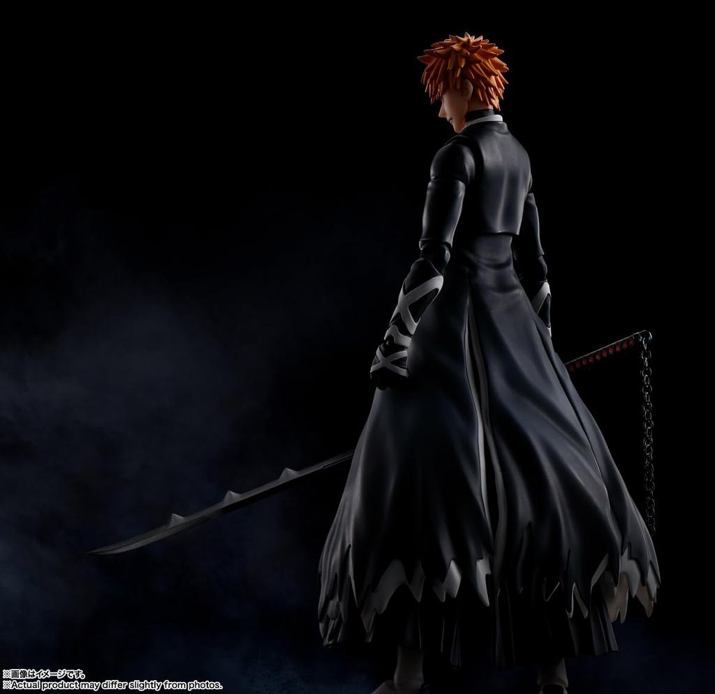 TAMASHII NATIONS BLEACH Тысячелетняя кровавая война Ичиго Куросаки Приблизительно 155 мм окрашенная подвижная фигурка SHFiguarts -Bankai/Tenchain Zangetsu-