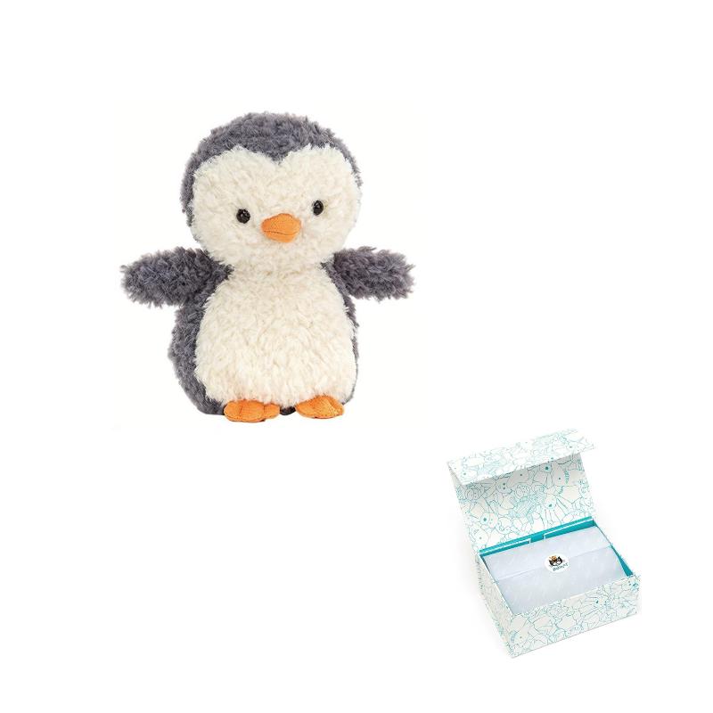 JELLYCAT Arctic and Antarctic Series Little Penguin Cute Doll Plush Doll 12cm Height