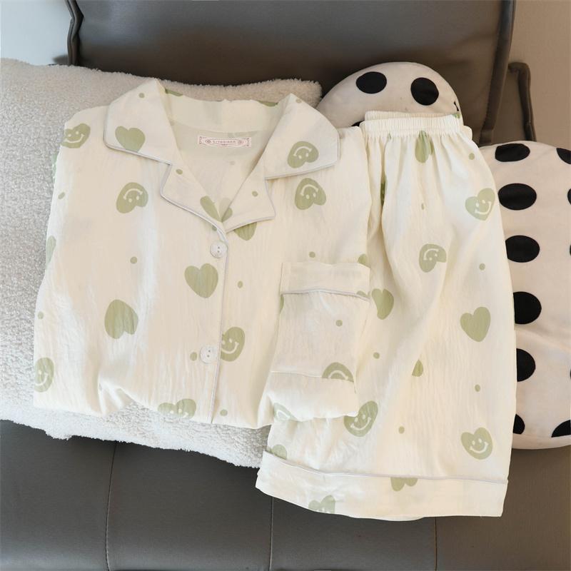 Женская повседневная пижама, одежда для сна, хлопковый пижамный комплект, ночные рубашки, топы и шорты, ночная одежда, гладкий мягкий комплект из 2 предметов, одежда для сна, наряды