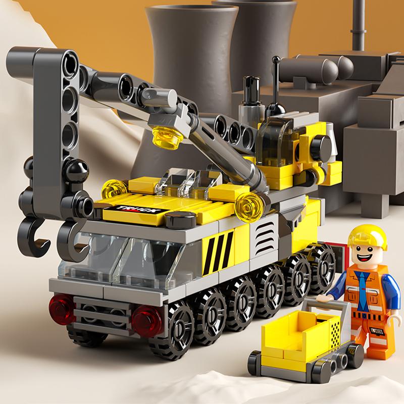 6in1 3D City SWAT Строительные блоки Уличные развивающие игрушки Кирпичи Игрушки Городская серия Блоки Игрушки для мальчиков Подарки для детей