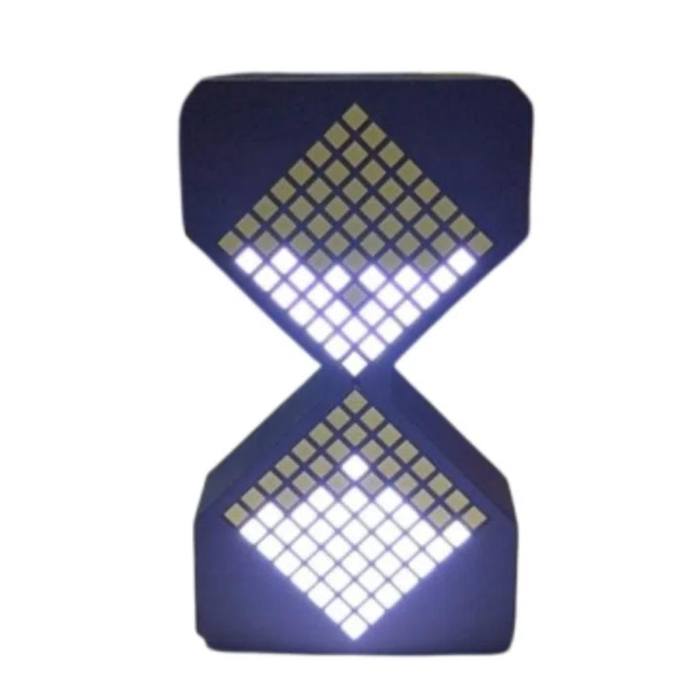 Cyber Style LED Electronic Hourglass with Gravity Sensing Luminous Sandglass  Birthday Gift