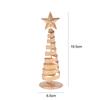 Iron Golden Christmas Tree Decoration Festive Tabletop Ornament Holiday Home Decor Xmas Tree Figurine Christmas Party Decoration