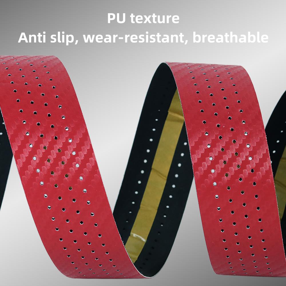 Road Bike Handlebar Tape Bar Tapes EVA/PU Soft Anti-Vibration Wrap Tape Durable Bar Bartape Anti-slip Carbon Fiber Pattern