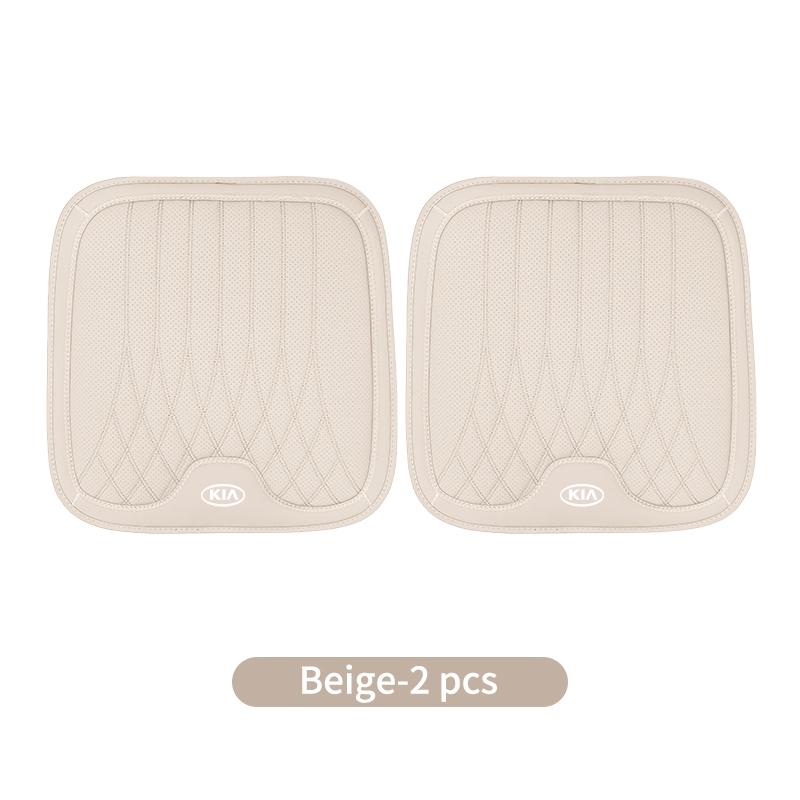 AEK4 Car Seat Driver Leather Anti-slip Breathable Cushion Pad For KIA Ceed Sportage Rio K5 K2 Optima Cerato Proceed Venga