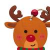 Christmas Wooden Ornaments Vintage Snowman Reindeer Santa Gingerbread Man Christmas Tree Hanging Decoration for Winter Home Decor