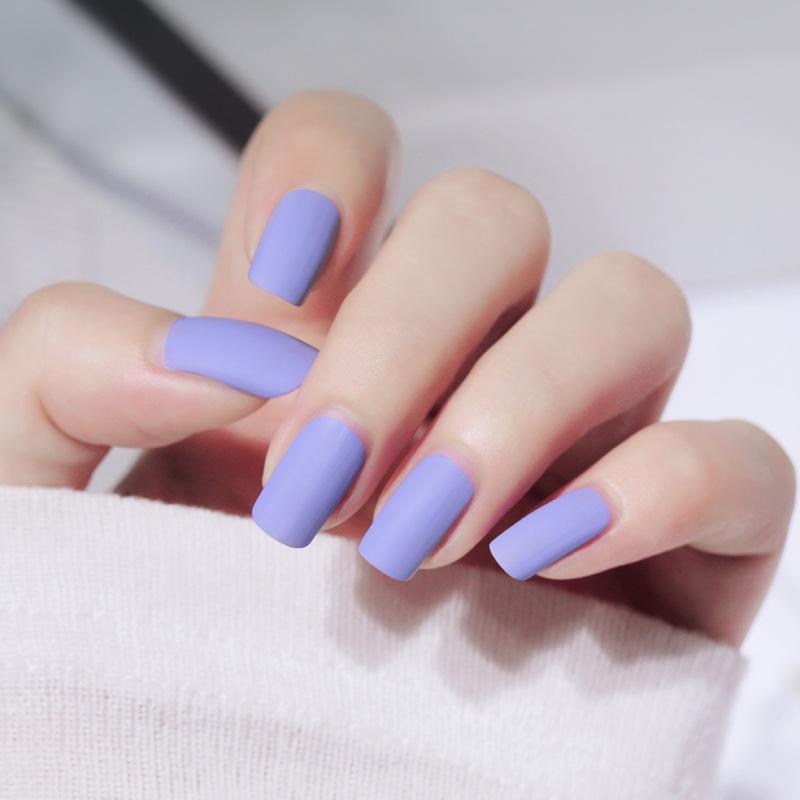 Туманный матовый лак для ногтей Стойкий неотслаивающийся скраб Бесцветная прозрачная эмаль для ногтей без запекания