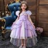 Children's Puffy Gown Dress Rainbow Mesh Tailored Cake Dress Girl's Performance Princess Dress 926 Little Girl's Favourite Dress Dresses
